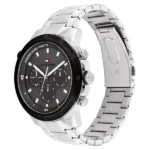 Tommy Hilfiger Quartz Multifunction Grey Stainless Steel Strap for Men - Image 2