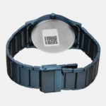 Fashion Men Quartz Blue Dial Analog Stainless Steel Watch TW000R460 - Image 4