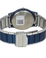 Fashion Men Quartz Blue Dial Analog Stainless Steel Watch TW000R466 - Image 2