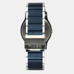 Fashion Men Quartz Blue Dial Analog Stainless Steel Watch TW000R466 - Image 3