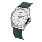 Fashion Men Quartz White Dial Analog Leather Watch TW000X138 - Image 2