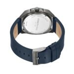 Kenneth Cole Quartz Multifunction Blue Dial Leather Strap Watch for Men - Image 3