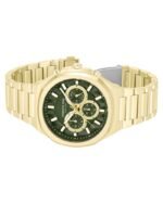Kenneth Cole Quartz Chronograph Green Dial Golden Stainless Steel Strap Watch For Men - Image 4