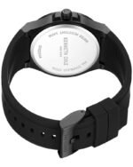 Kenneth Cole Quartz Analog with Date Black Dial Silicone Strap Watch for Men - Image 3