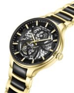 Kenneth Cole Automatic Black Dial Stainless Steel Strap Watch For Men - Image 3