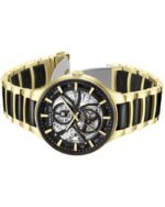 Kenneth Cole Automatic Black Dial Stainless Steel Strap Watch For Men - Image 4