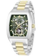 Kenneth Cole Automatic Automatic Green Dial Two Toned Stainless Steel Strap Watch For Men - Image 3