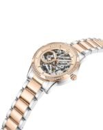 Kenneth Cole Automatic Rose Gold Dial Stainless Steel Strap Watch for Women - Image 3