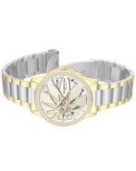 Kenneth Cole Automatic Silver Dial Two Toned Stainless Steel Strap Watch For Women - Image 4