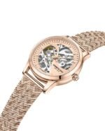 Kenneth Cole Automatic Rose Gold Round Dial Rose Gold Stainless Steel Strap Watch For Women - Image 3
