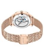 Kenneth Cole Automatic Rose Gold Round Dial Rose Gold Stainless Steel Strap Watch For Women - Image 5
