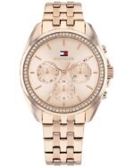 MELLIE 36 mm Quartz Analogue Watch For Women - Gold Dial with Gold Stainless Steel Strap