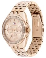 MELLIE 36 mm Quartz Analogue Watch For Women - Gold Dial with Gold Stainless Steel Strap - Image 2