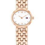 Tommy Hilfiger Women MOIRA Round Silver White Watch