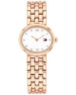 Tommy Hilfiger Women MOIRA Round Silver White Watch