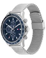 Tommy Hilfiger Quartz Multifunction Blue Dial Stainless Steel Strap Watch for Men - Image 2
