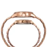 Timex Fashion Collection Premium Quality Multifunction Pair's Analog Blue Dial Coloured Quartz Watch, Round Dial with 44 mm Case width - TW00PR290 - Image 4