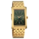 Titan Regalia Allure Analog with Date and Green Dial Yellow Gold Stainless Strap Watch for Men - Image 2