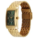 Titan Regalia Allure Analog with Date and Green Dial Yellow Gold Stainless Strap Watch for Men - Image 3