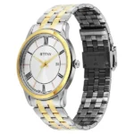 Titan Karishma Festive Analog with Silver Dial Dual Tone Stainless Steel Strap Watch for Men - Image 2