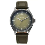 Titan Neo Basics Analog with Green Dial Green Leather Strap Watch for Men - Image 2