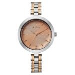 Titan Titan Karishma Quartz Analog Rose Gold Dial Two Toned Stainless Steel Strap Watch For Women