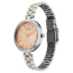 Titan Titan Karishma Quartz Analog Rose Gold Dial Two Toned Stainless Steel Strap Watch For Women - Image 2