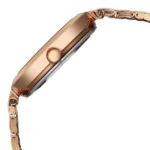Titan Titan Karishma Quartz Analog Pink Dial Rose Gold Stainless Steel Strap Watch For Women - Image 3