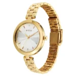 Titan Titan Karishma Quartz Analog Pink Dial Golden Stainless Steel Strap Watch For Women - Image 2