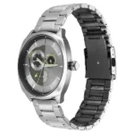 Fastrack Tick Tock Quartz Multifunction Silver Dial Stainless Steel Strap Watch For Guys - Image 3