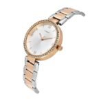 TIMEX Silver Round Dial Analog Women's Watch - Image 2