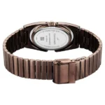 Fastrack UFO Quartz Analog Brown Mother Of Pearl Dial Brown Colour Stainless Steel Strap Watch For Girls - Image 3
