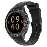 Fastrack Ella Women Smartwatch with 1.2" inch AMOLED Display, Patterned Bezel , AI Watchface & AI Chat, Functional Crown