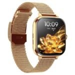 Fastrack Noir Rizz Women Smartwatch with 1.72" inch HD Display, Womens Health, Functional Crown, BT Calling, SpO2, Additional Silicone Strap