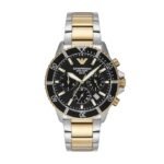 Emporio Armani Two Tone Watch AR11680