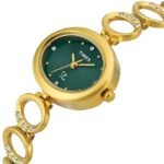 TIMEX Fria Green Oval Dial Analog Women's Watch - Image 2