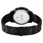 Sonata Chronos Quartz Analog with Date Black Dial Black Colour Stainless Steel Strap Watch For Men - Image 3