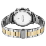 Sonata Chronos Quartz Analog with Date Blue Dial Two Toned Colour Stainless Steel Strap Watch For Men - Image 4