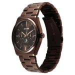 Sonata Festive Quartz Analog Brown Dial Metal Strap Watch For Men - Image 2