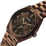 Sonata Festive Quartz Analog Brown Dial Metal Strap Watch For Men - Image 3