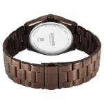 Sonata Festive Quartz Analog Brown Dial Metal Strap Watch For Men - Image 4
