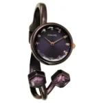 Sonata Aura Quartz Analog Purple Dial Purple Stainless Steel Strap Watch For Women