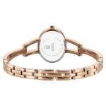 Sonata Aura Quartz Analog Green Dial Rose Gold Stainless Steel Strap Watch For Women - Image 3