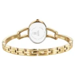 Sonata Aura Quartz Analog Silver Dial Golden Stainless Steel Strap Watch For Women - Image 3