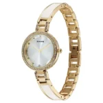 Sonata Aura Quartz Analog Silver Dial Two Toned Stainless Steel Strap Watch For Women - Image 2