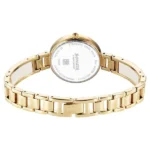 Sonata Aura Quartz Analog Silver Dial Two Toned Stainless Steel Strap Watch For Women - Image 3