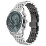 Titan Micromotors Analog with Independent Hour, Minute and 2nd Sub-Dial Green Dial Stainless Steel Strap Watch for Men - Image 2