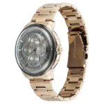 Titan Classique Four Eye Multifunction Analog with Anthracite Dial Carnation Gold Stainless Steel Strap Watch for Men - Image 3