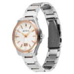 Titan Classique Big Date Analog with Silver Dial Dual Tone Stainless Steel Strap Watch for Men - Image 2