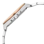 Titan Classique Big Date Analog with Silver Dial Dual Tone Stainless Steel Strap Watch for Men - Image 3